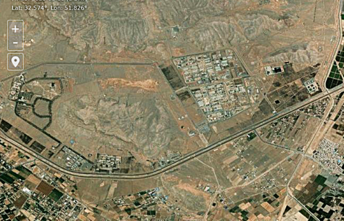 NASA_FIRMS_2025-06-19_Isfahan_Nuclear_Research_Center