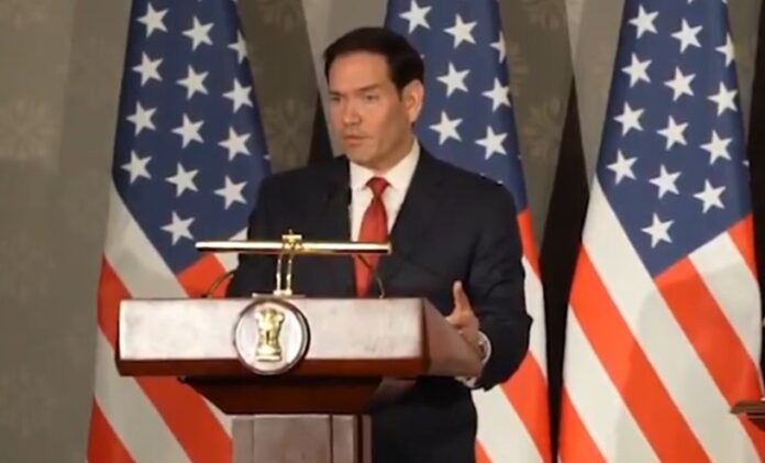 Secretary of State Marco Rubio in India May 24 2026