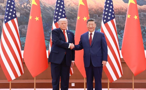 US President Donald Trump and Chinese President Xi Jinping