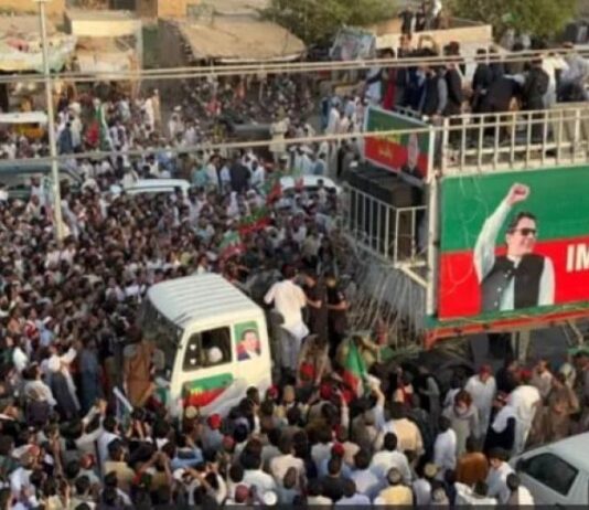 Imran Khan’s Party Launches Protest March After Talks with Government Collapse